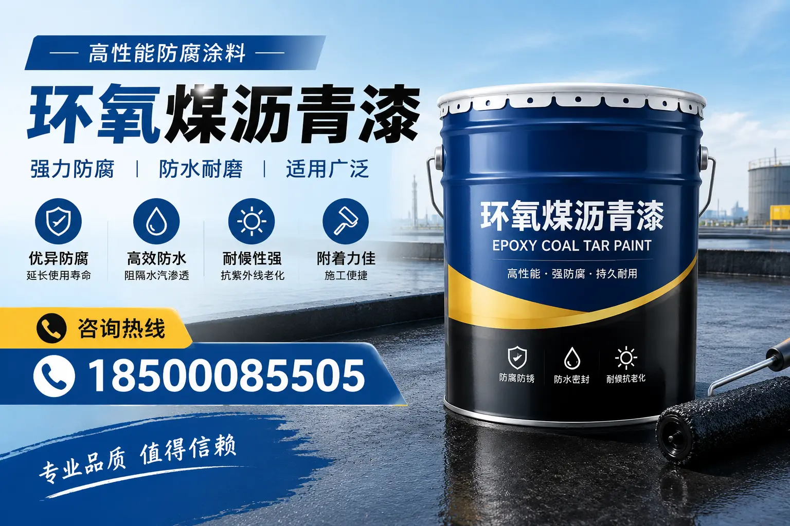 环氧煤沥青漆的主要成分与功能,辛集用户深度了解